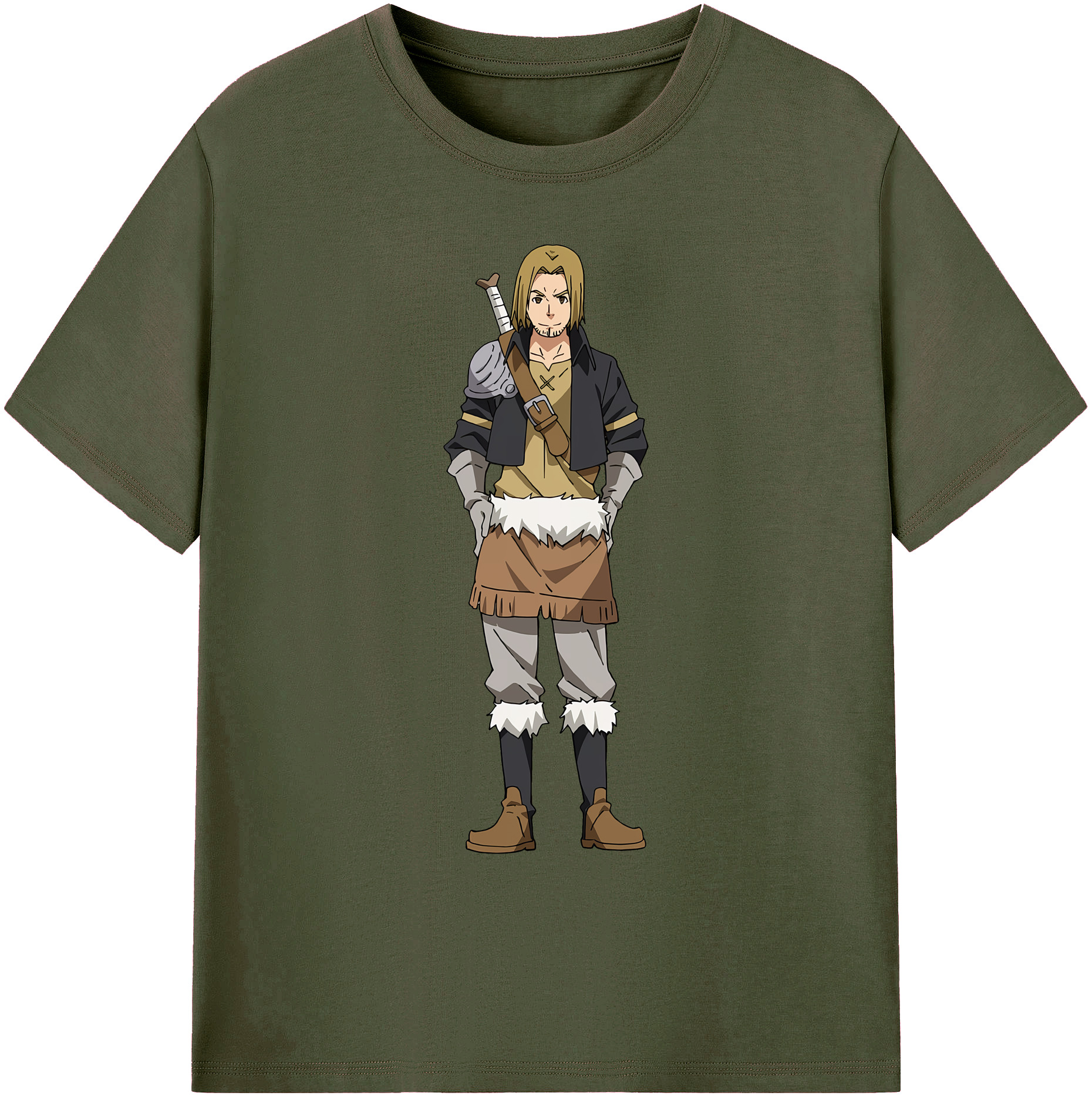 （画像用） 転スラ Regarding Reincarnated to Slime 綿100％ メンズ半袖Tシャツ｜肌触りやわらか＆通気性